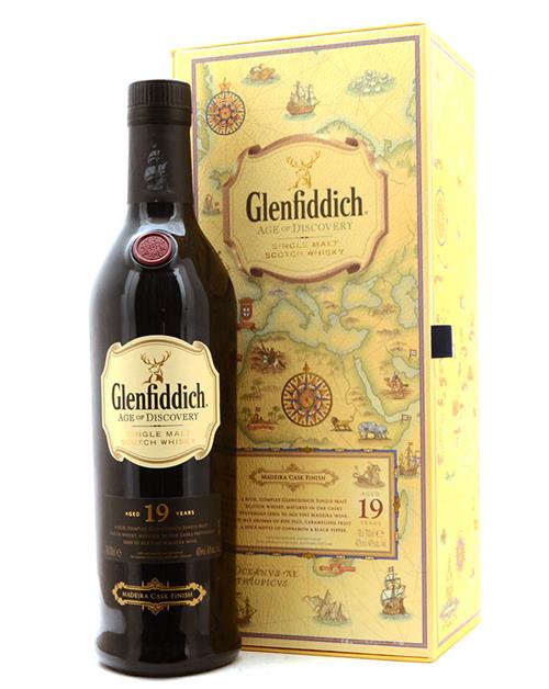 Glenfiddich 19 år Age of Discovery Madeira Cask Single Malt Scotch Whisky 70 cl 40%