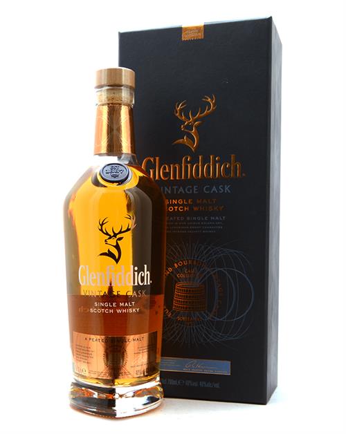 Glenfiddich Vintage Cask A Peated Single Speyside Malt Scotch Whisky 40%