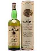 Glenlivet 12 år Old Version 7 Vingaarden AS Pure Single Malt Scotch Whisky 100 cl 43%