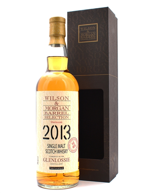 Glenlossie 2013/2023 Wilson & Morgan 10 år Speyside Single Malt Scotch Whisky 70 cl 46%