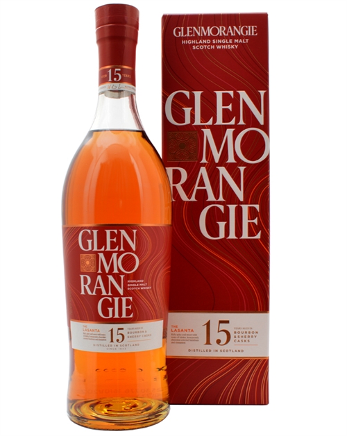 Glenmorangie Lasanta 15 år Single Highland Malt whisky 43%