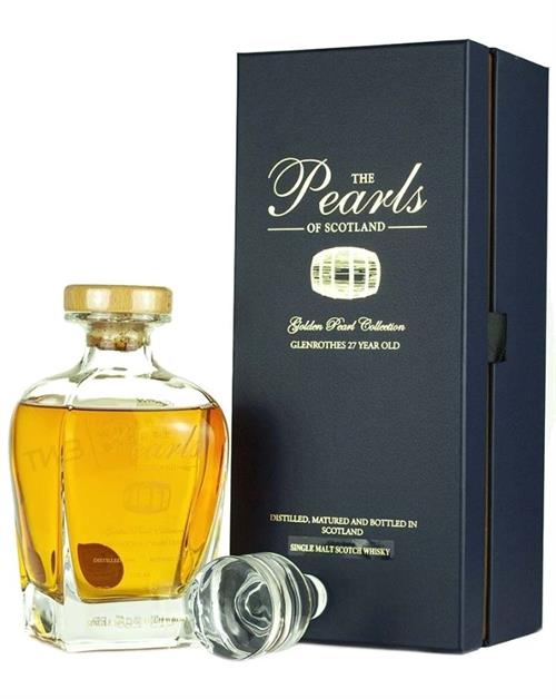 Glenrothes 1988/2015 The Pearls of Scotland 27 år Single Speyside Malt Scotch Whisky 70 cl 50,6%