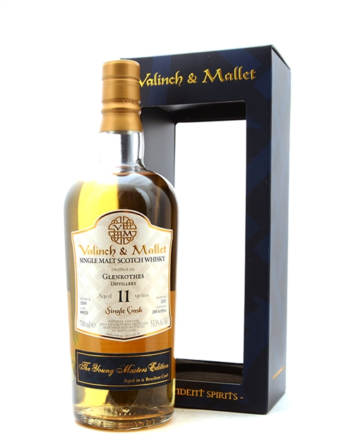 Glenrothes 2009/2021 Valinch & Mallet 11 år Single Speyside Malt Whisky 70 cl 53,3%