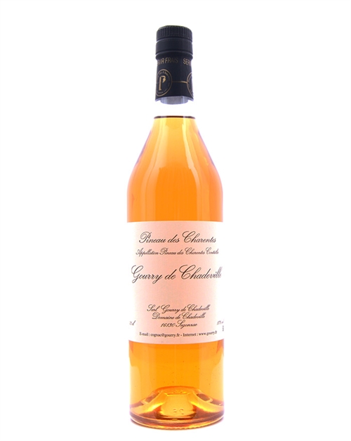 Gourry de Chadeville Pineau des Charentes Blanc Fransk Cognac 75 cl 17%