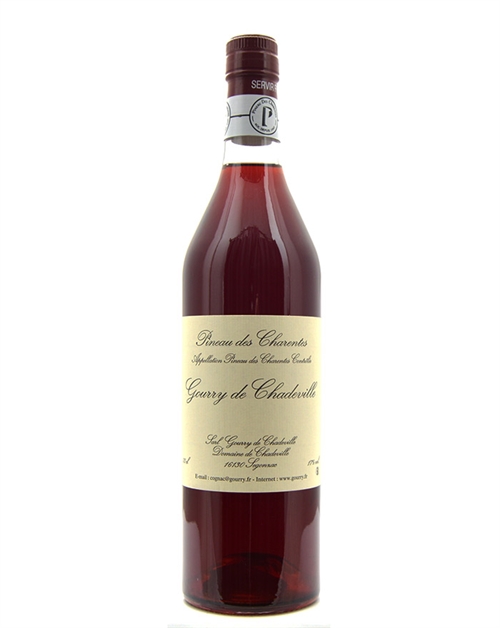 Gourry de Chadeville Pineau des Charentes Rose Cognac 75 cl 17%