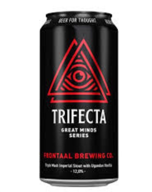 Frontaal Brewing Co Great Minds Trifecta Stout Dåseøl 440 ml 12%