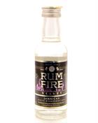 Hampden Estate Miniature 5 cl Rum Fire Jamaican White Overproof Rom
