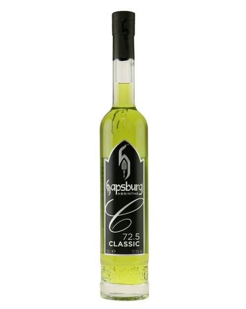 Hapsburg Absinthe Classic fra Italien indeholder 72,5 procent alkohol