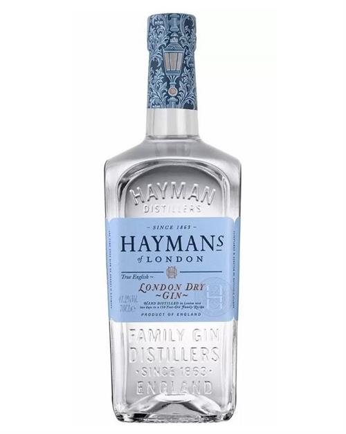 Haymans London Dry Gin England 70 centiliter 41,2 procent alkohol