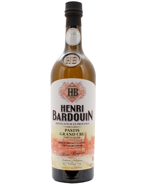 Henri Bardouin Pastis Grand Cru Fransk Pastis 70 cl 45%