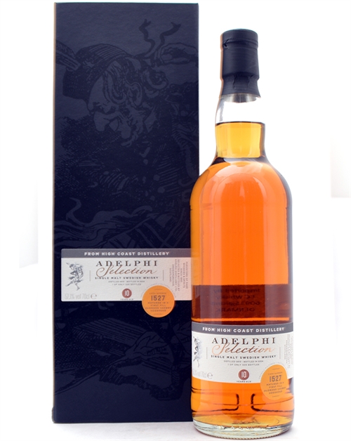High Coast 2013/2024 Adelphi Selection 10 år Single Malt Swedish Whisky 57,1%