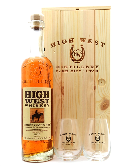 High West Gaveæske Rendezvous Rye Whiskey Small Batch USA 46%