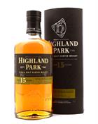Highland Park 15 år Single Orkney Malt Whisky 40%
