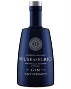 House of Elrick Navy Strenght Gin Small Batch Artisan Gin Skotland
