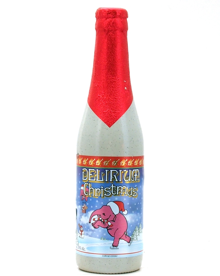 Huyghe Delirium Christmas Noël Pink Elephant øl