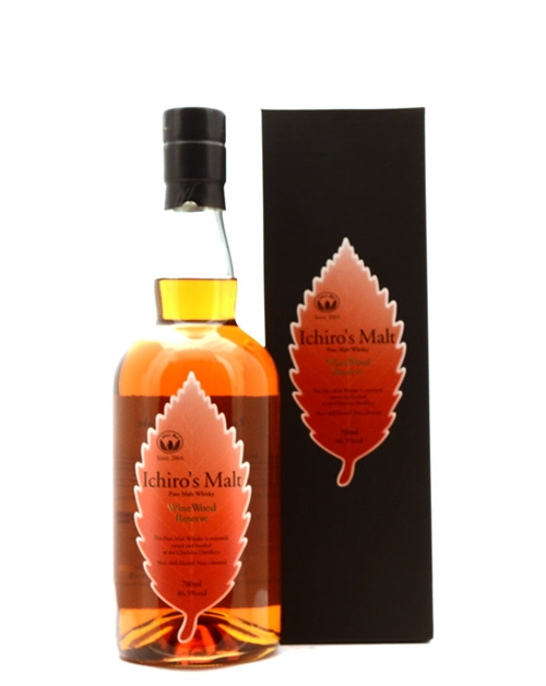 Ichiros Malt Wine Wood Reserve 36 Chichibu Distillery Pure Malt Japanese Whisky 70 cl 46%