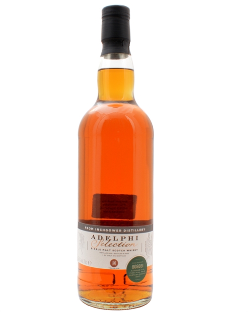 Inchgower 2010/2025 Adelphi Selection 14 år Single Malt Scotch Whisky 70 cl 57,7%