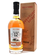 Isle of Fionia Saudade 12 år Adventurous Spirit Nyborg Distillery Økologisk Single Malt Danish Whisky 52%