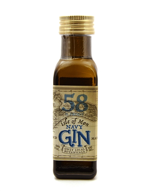 Isle of Møn Miniature Navy Strength Danish Premium Gin 10 cl 58%
