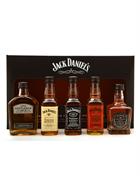 Jack Daniel's Family of Fine Spirits Miniature Tennessee Whiskey 5x5 cl 35-45%