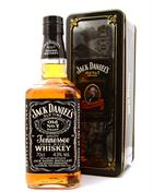 Jack Daniel's Metal Box Old No. 7 Brand Quality Tennessee Sour Mash Whiskey 43%