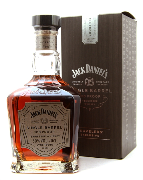 Jack Daniels Single Barrel 100 Proof Travelers Exclusive Tennessee Whiskey 50%