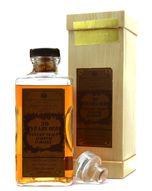 J&B 20 år Old Version Justerini & Brooks Ltd. Finest Malt Scotch Whisky 70 cl 43%