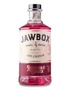 Jawbox Small Batch Rhubarb & Ginger Irish Gin Likør 70 cl 20%