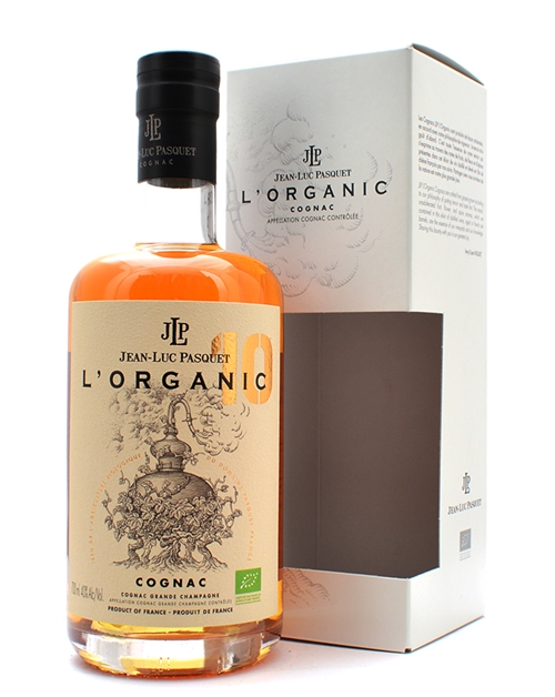 Jean-Luc Pasquet 10 år Økologisk Fransk Cognac 70 cl 40%