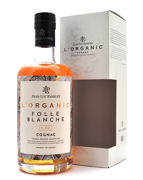 Jean-Luc Pasquet Folle Blanche Økologisk Fransk Cognac 70 cl 49,6%