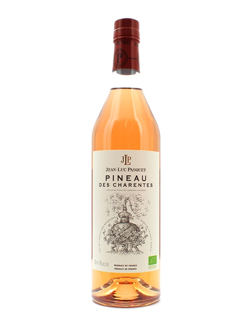Jean-Luc Pasquet Pineau des Charentes Rose Økologisk Fransk Aperitif 75 cl 18%