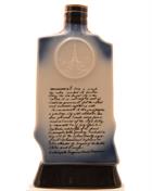 Jim Beam Commemorative Whiskey Decanter Indianapolis 150th Anniversary 1821-1971 Whiskey 43%