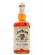 Jim Beam WHITE LABEL Old Version 4 Sour Mash Kentucky Straight Bourbon Whiskey 175 cl 40%