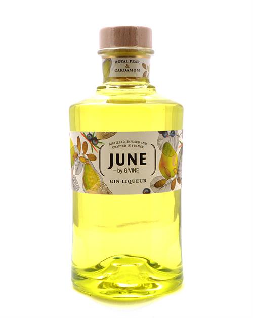 June by GVine Royal Pære og Kardemomme Gin Likør 70 cl 30%