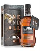 Isle of Jura One and All 20 years old Single Jura Malt Scotch Whisky