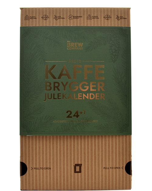 Kaffe Brygger Julekalender Premium - 25 kaffeposer