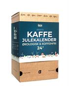 Kaffe Julekalender Økologisk & Koffeinfri 2021 udgave - 25 kaffeposer