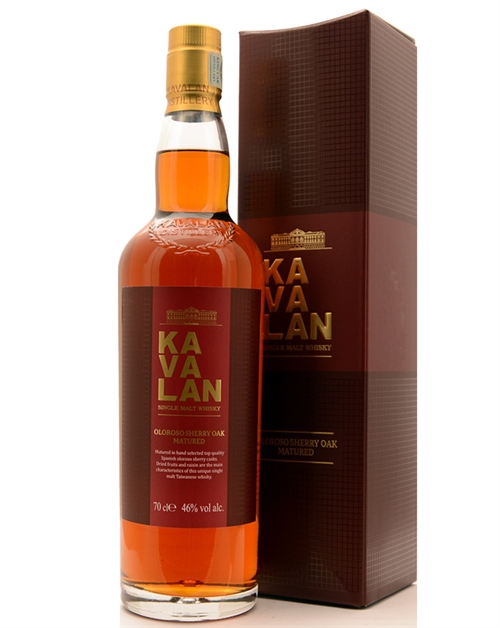 Kavalan Oloroso Sherry Oak Matured Single Malt Whisky Taiwan