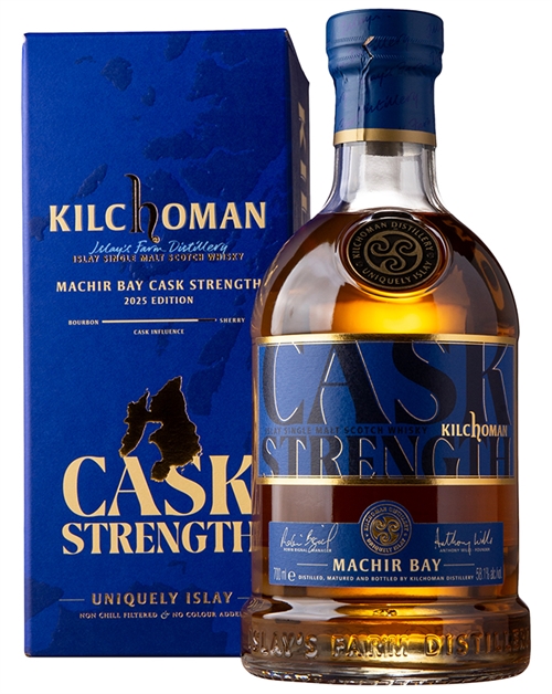 Kilchoman Cask Strength Machir Bay 2025 Edition Islay Single Malt Scotch Whisky 70 cl 58,1%