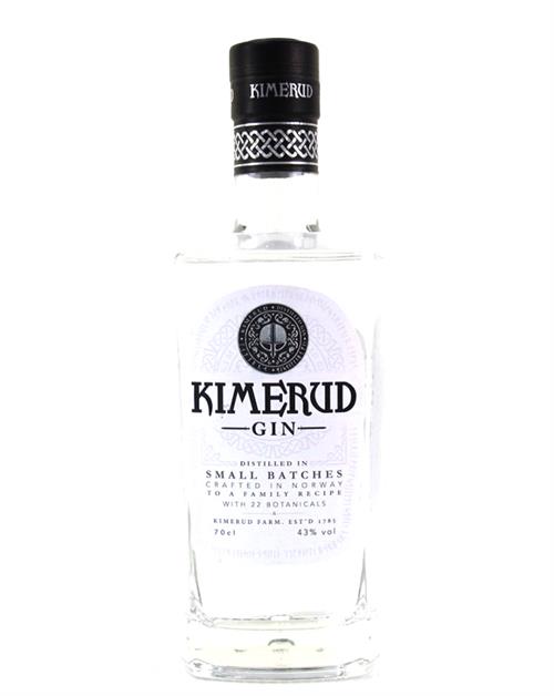 Kimerud Finest Small Batch Norge Gin 70 cl 43%