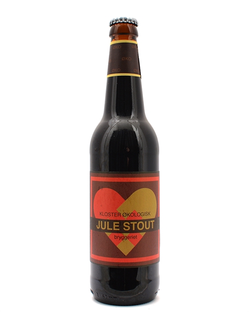 Kloster Bryggeriet Økologisk Jule Stout Specialøl 50 cl 8%