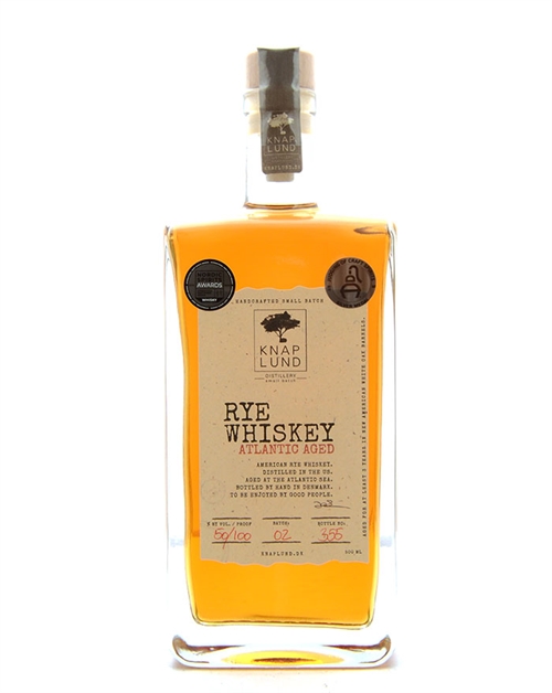 Knaplund Atlantic Aged Batch 2 Rye Whiskey 50 cl 50%