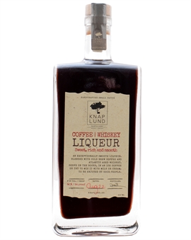 Knaplund Coffee Whiskey likør Kaffelikør Handcrafted Small Batch Danish Coffee Liqueur 50 cl 32%