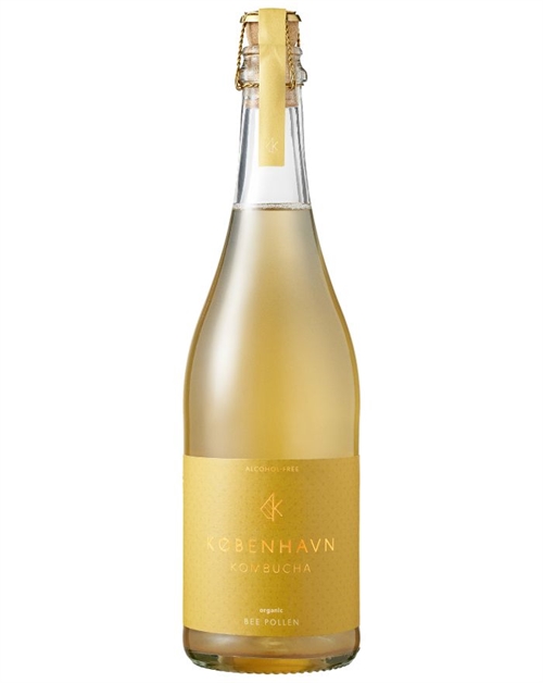 København Kombucha Bee Pollen alkoholfri mousserende te 75 cl 