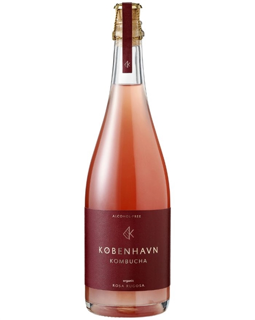 København Kombucha Rosa Rugosa alkoholfri mousserende te 75 cl 