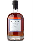 Koval Millet Hirse Single Barrel Whiskey Chicago