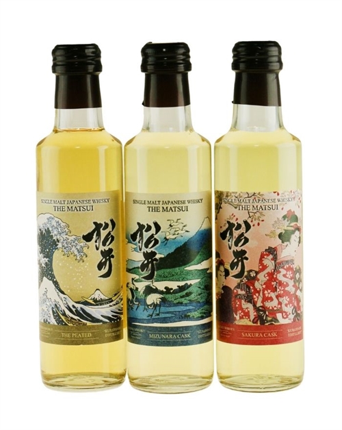 Kurayoshi The Matsui Three Pack Single Malt Japansk Whisky