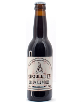 La Choulette Brune La Savoureuse French Øl 33 cl 7,5% 