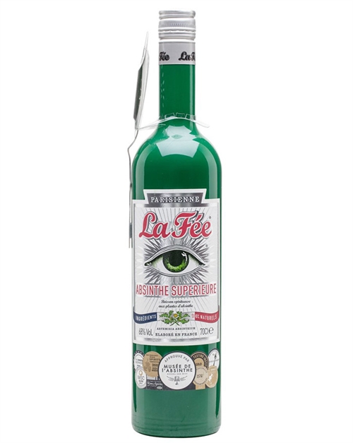La Fee Parisienne Absinthe Frankrig Absint 68% Uden ske