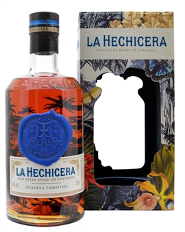 La Hechicera Rum Reserva Familiar Extra Anejo Solera Colombia Rom 40%